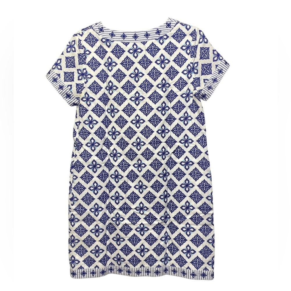 Vineyard Vines‎ Linen Tile Tunic Dress - Picture 2 of 4